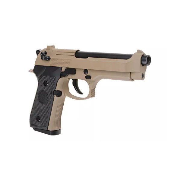 asgbox.pl - Replika pistoletu M92 (CO2) - tan