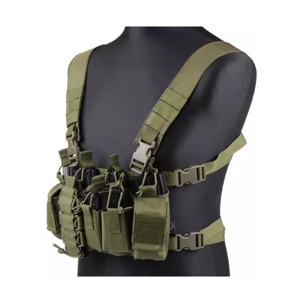 asgbox.pl - Kamizelka typu Chest Rig D-Mittsu - olive drab