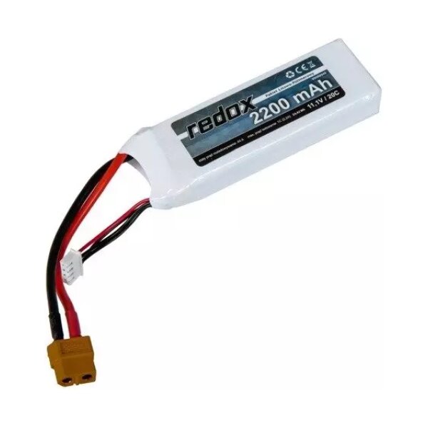 asgbox.pl - Akumulator Redox LiPo 2200mAh 11.1V 20C XT60