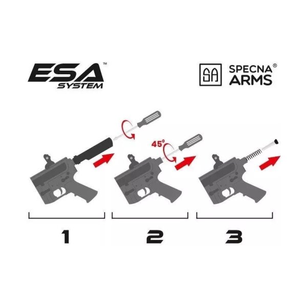 asgbox.pl - Replika karabinka RRA SA-E03 EDGE™ TITAN™ V2 Custom - Half-Tan