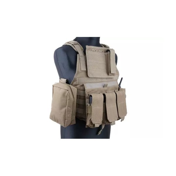 asgbox.pl - Kamizelka typu Plate Carrier - coyote
