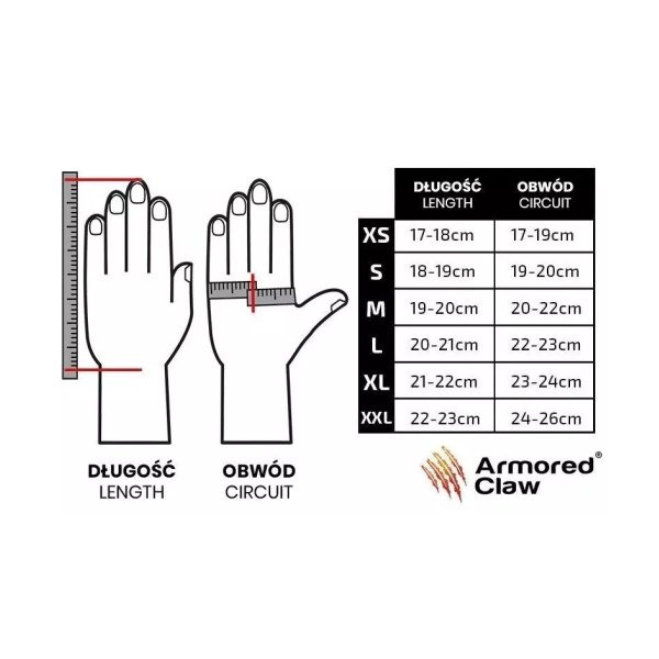 asgbox.pl - Rękawice taktyczne Armored Claw Shield Cut - Tan