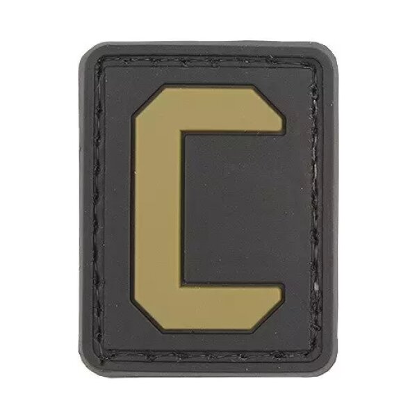 asgbox.pl - Naszywka 3D - Letter C