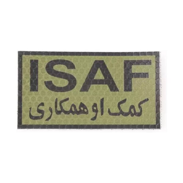 asgbox.pl - Naszywka IR - ISAF - OD