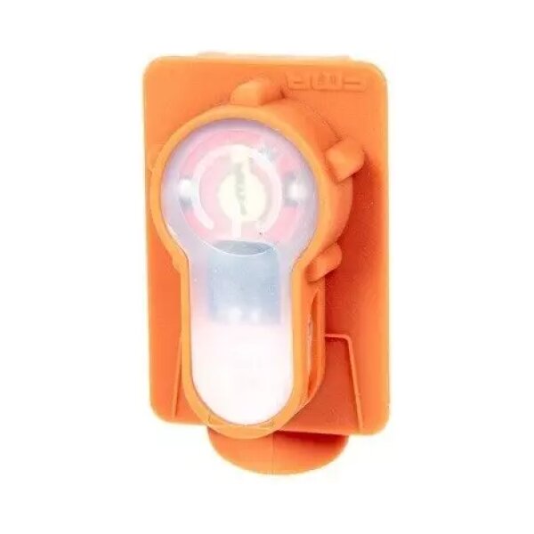 asgbox.pl - Marker elektroniczny Lightbuck Card Button - pomarańczowy (czerwone światło)