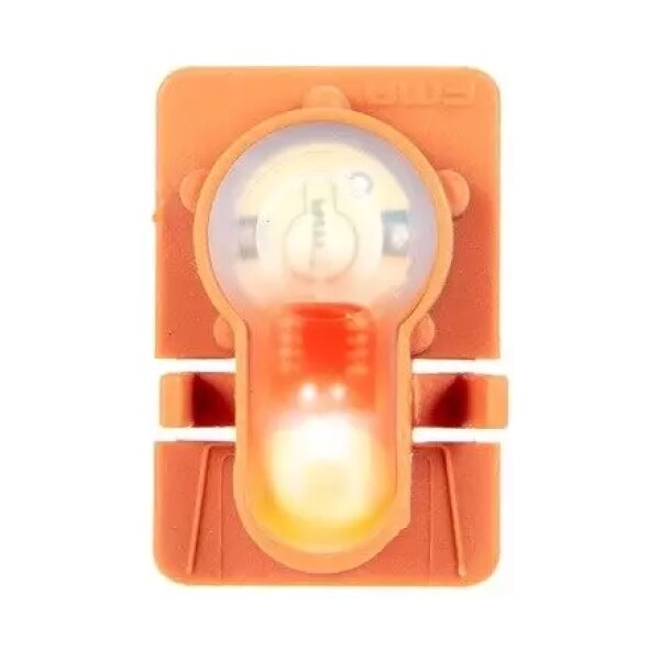 asgbox.pl - Marker elektroniczny Lightbuck RIS - pomarańczowy (pomarańczowe światło)