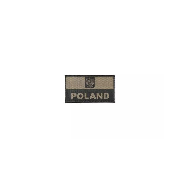 asgbox.pl - Naszywka IR - Flaga Polski - CT