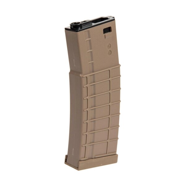 asgbox.pl - Magazynek hi-cap 350 kulek do replik M4/M16 - tan