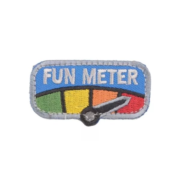 asgbox.pl - Naszywka Fun Meter - full color