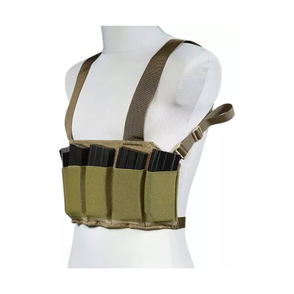 asgbox.pl - Niskoprofilowa kamizelka Speed Chest Rig - Coyote Brown