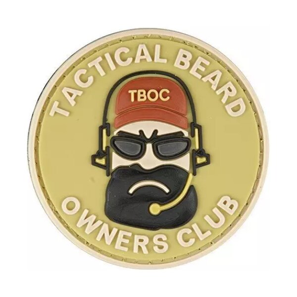 asgbox.pl - Naszywka 3D - TBOC - tan