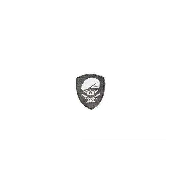 asgbox.pl - Naszywka IR - MOH Skull - czarna