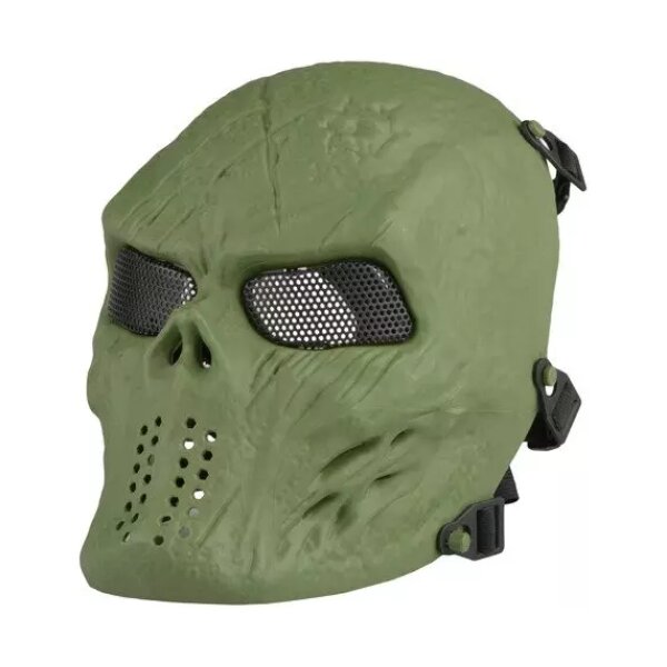 asgbox.pl - Maska Tactical Skull - oliwkowa