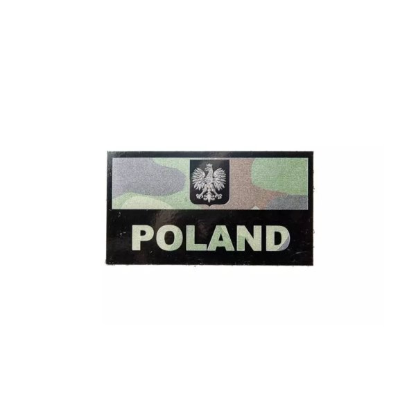 asgbox.pl - Naszywka - Flaga Polski z godłem - MC 2