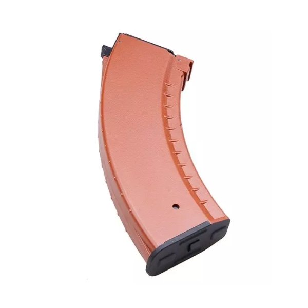 asgbox.pl - Magazynek Mid-Cap do replik typu AK (7.62) - brązowy