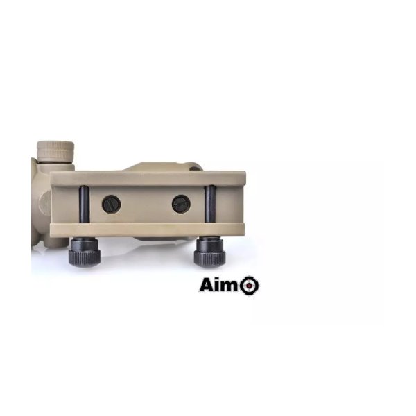 asgbox.pl - Celownik kolimatorowy typu ACOG (ze światłowodem) - tan