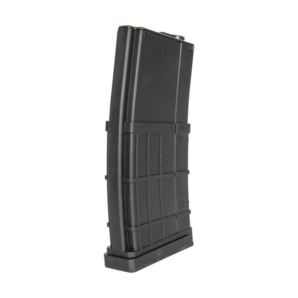 asgbox.pl - Polimerowy magazynek hi-cap LT 300 kulek do replik M4/M16 - czarny