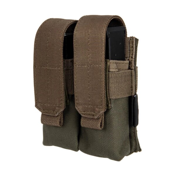 asgbox.pl - Podwójna ładownica na magazynki 9mm - Ranger Green