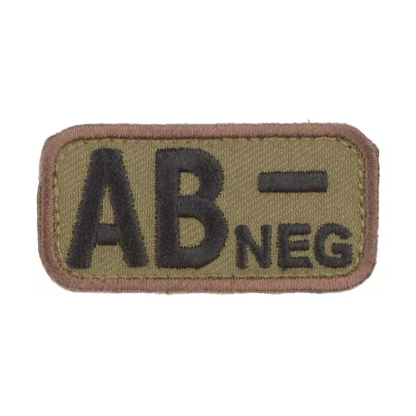 asgbox.pl - Naszywka BloodType : AB-NEG - forest