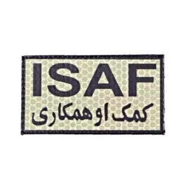 asgbox.pl - Naszywka IR - ISAF - tan