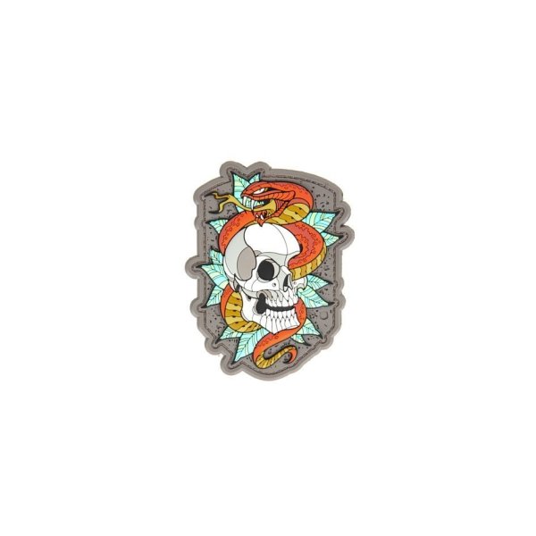 asgbox.pl - Naszywka Skull Snake - FullColor