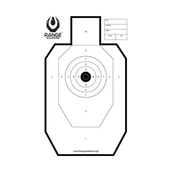asgbox.pl - Tarcze strzeleckie Range - 50 szt.