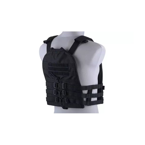 asgbox.pl - Kamizelka typu plate carrier z odpinanym panelem - czarna