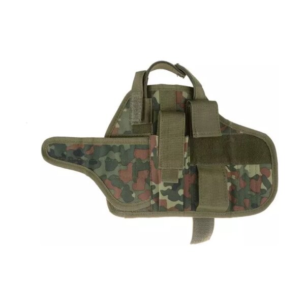 asgbox.pl - Kabura udowa z ładownicą na magazynek - flecktarn