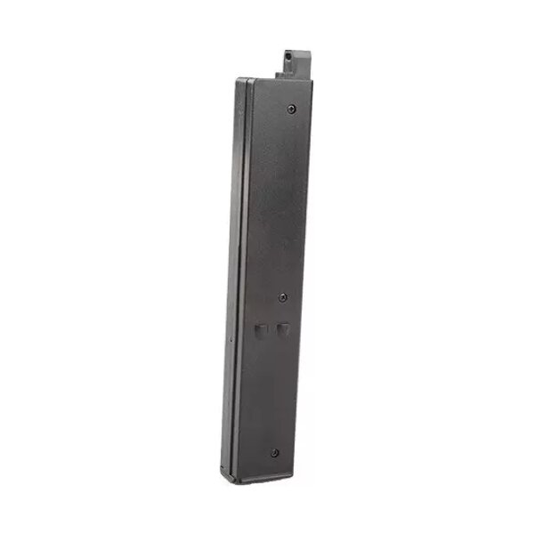 asgbox.pl - Magazynek hi-cap 120 kulek do replik IWI SMG SD - czarny