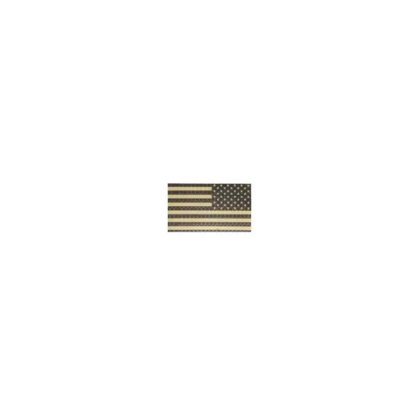 asgbox.pl - Naszywka IR - Flaga USA prawa - tan