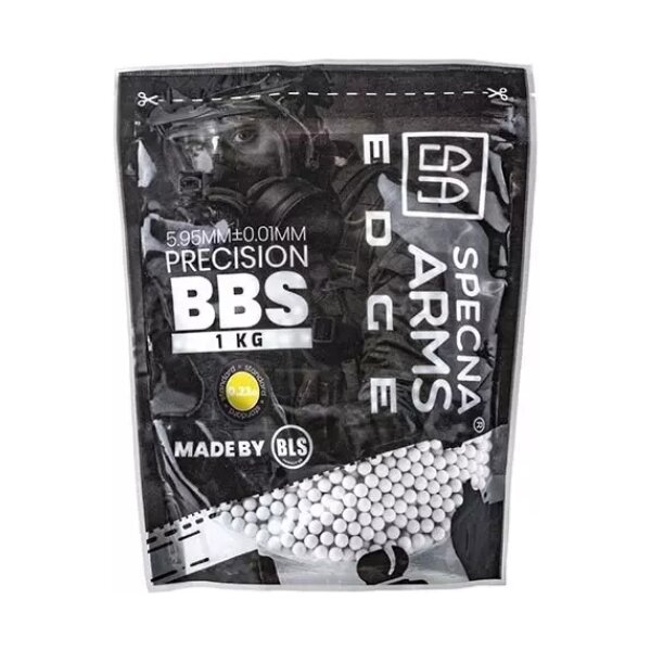asgbox.pl - Kulki precyzyjne Specna Arms EDGE™ 0.23g - 1kg - białe