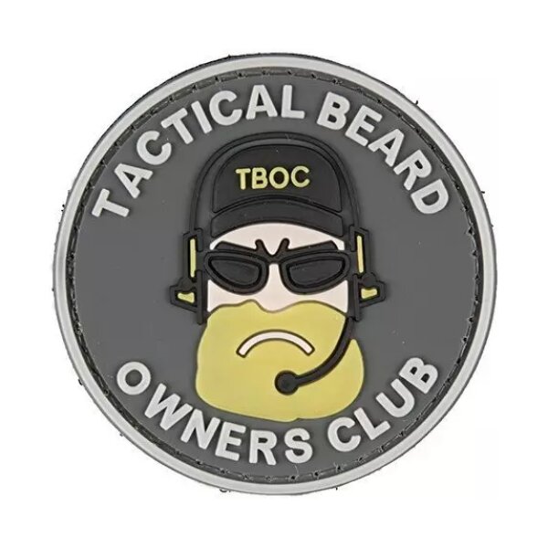 asgbox.pl - Naszywka 3D - TBOC - czarna