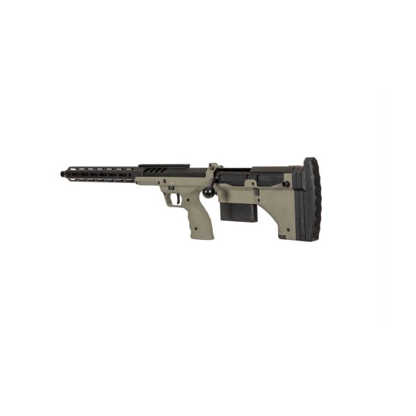 asgbox.pl - Replika karabinu snajperskiego Desert Tech SRS-A2 22” (leworęczna) - oliwkowa