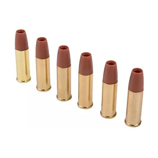 asgbox.pl - Zestaw 6 łusek do repliki rewolweru Colt Python (6mm)