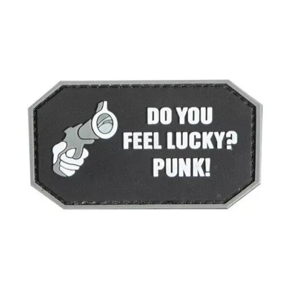 asgbox.pl - Naszywka 3D - DO YOU FEEL LUCKY