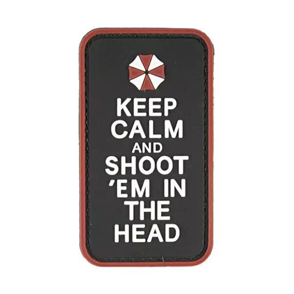 asgbox.pl - Naszywka 3D - Keep Calm And Shoot