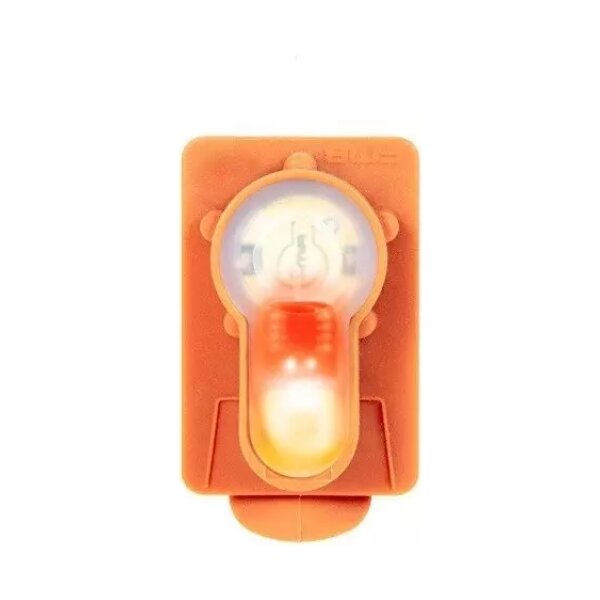 asgbox.pl - Marker elektroniczny Lightbuck Card Button - pomarańczowy (pomarańczowe światło)