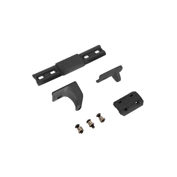 asgbox.pl - Modułowy chwyt Hand Stop Kit na szynę KeyMod - czarny