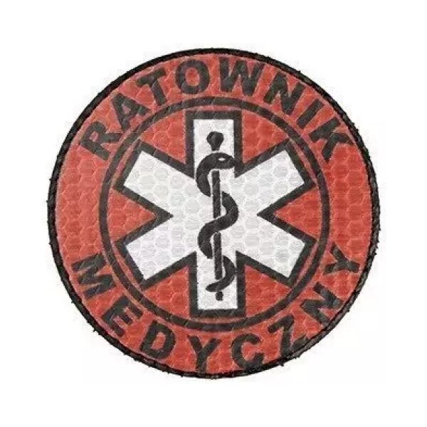 asgbox.pl - Naszywka IR - Ratownik Medyczny - full color