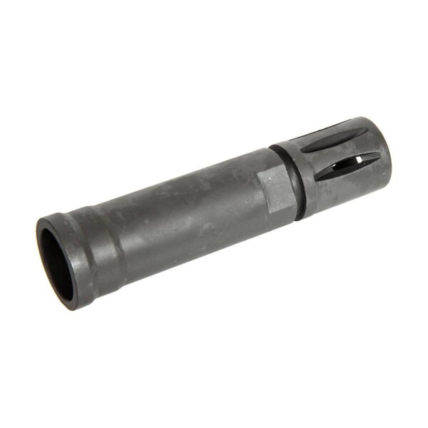 asgbox.pl - Stalowy tłumik płomienia do replik M4/M16 - 14mm CW/CCW