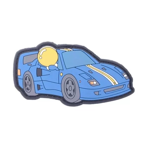asgbox.pl - Naszywka Blue Car