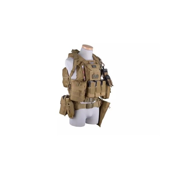 asgbox.pl - Kamizelka taktyczna typu Plate Carrier - oliwkowa