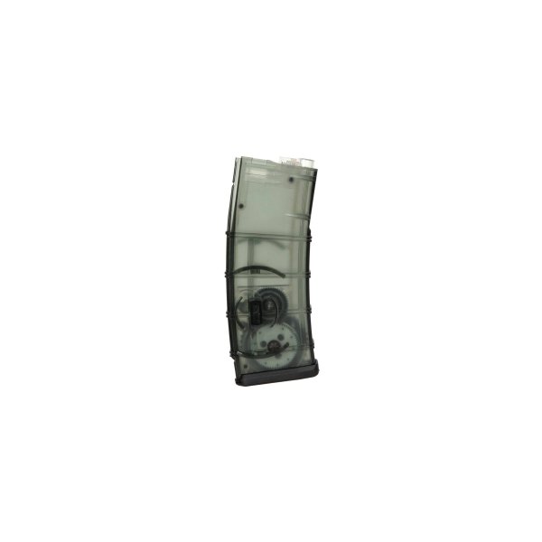 asgbox.pl - Magazynek hi-cap 350 kulek do replik M4/M16 - Translucent Green