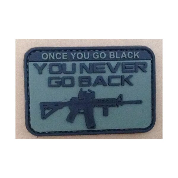 asgbox.pl - Naszywka 3D - You Never Go Back
