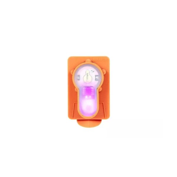 asgbox.pl - Marker elektroniczny Lightbuck Card Button - pomarańczowy (różowe światło)