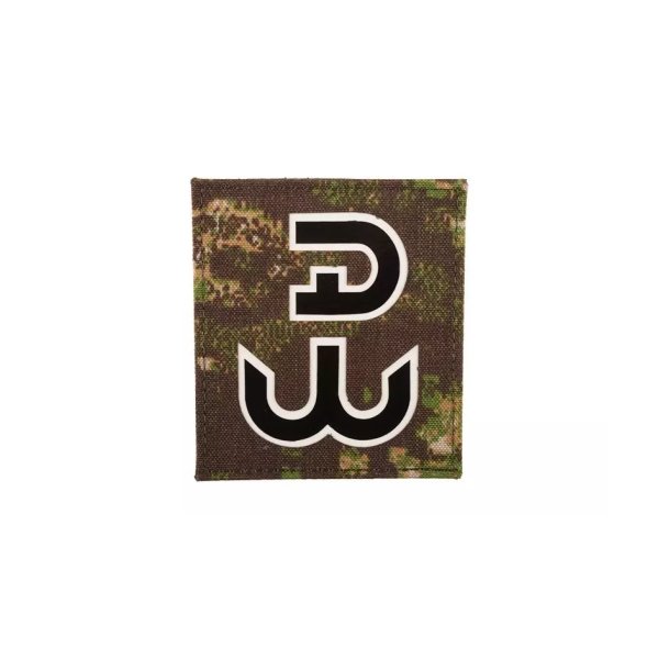 asgbox.pl - Naszywka IR - PW Cordura Glow - Pencott™ GreenZone