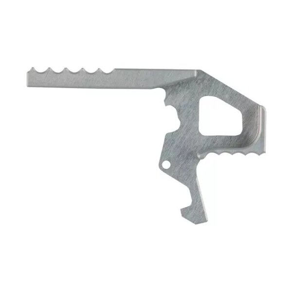 asgbox.pl - Powiększony chwyt dźwigni zamka CNC do replik M4/M16 - srebrny