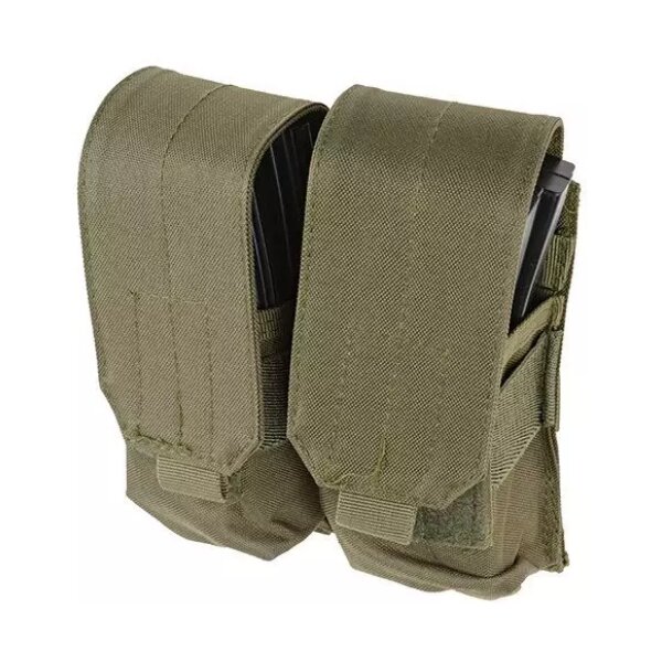 asgbox.pl - Podwójna ładownica na magazynki M4/M16 - oliwkowa