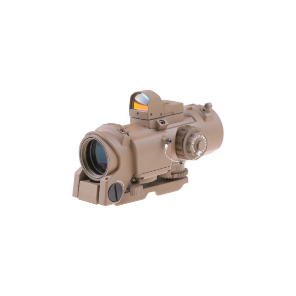 asgbox.pl - Luneta 4x32E z kolimatorem micro - tan