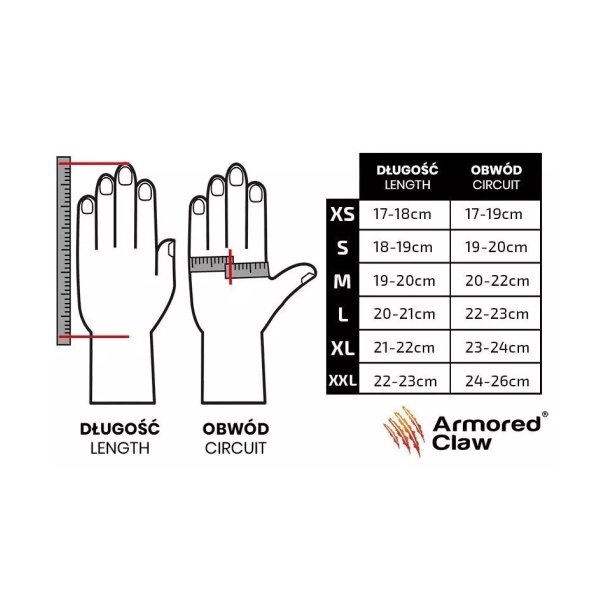 asgbox.pl - Rękawice taktyczne Armored Claw Quick Release™ - half tan